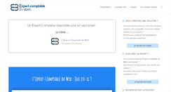 Desktop Screenshot of expert-comptable-du-web.fr